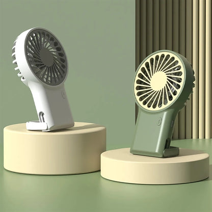 Mini Portable Usb Rechargeable Handheld Travel Fan with Hook