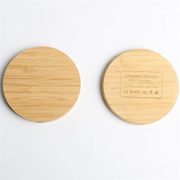 Wireless Bamboo Charging Pad