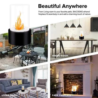 Mini Ethanol Portable Table Top Firepit Bowl
