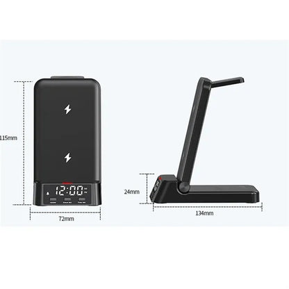 3 In 1 Foldable Wireless Charging Dock Stand