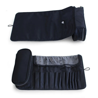 Portable Makeup Brush Organizer Cosmetic Bag For Travel