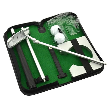 Executive Gift Portable Golf Putter Set Kit For Indoor