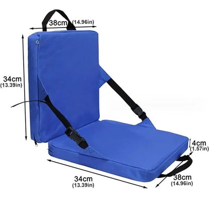 Portable Stadium Outdoor Cushion With Backrest