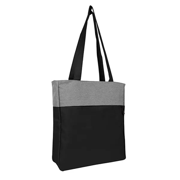 Heathered Polyester Tote Bag