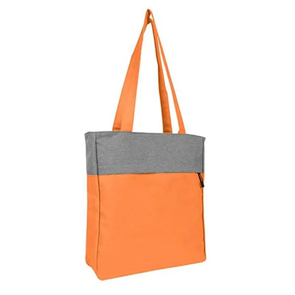 Heathered Polyester Tote Bag