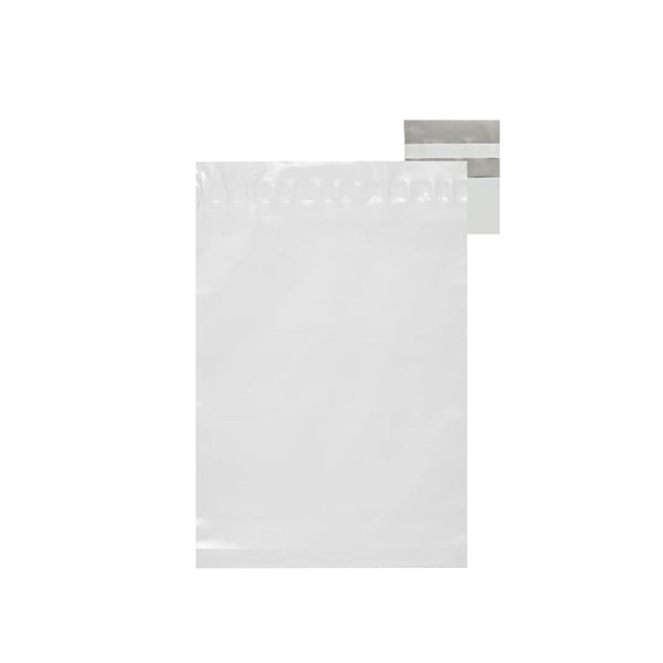 White 2.85mil Poly Mailer 9 1/2"x12"+2" - Flexo