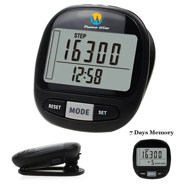 Pedometer for Walking and Miles With a Large Digital Display