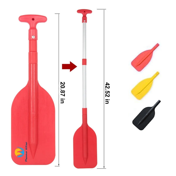 Emergency Telescoping Paddle for Boating