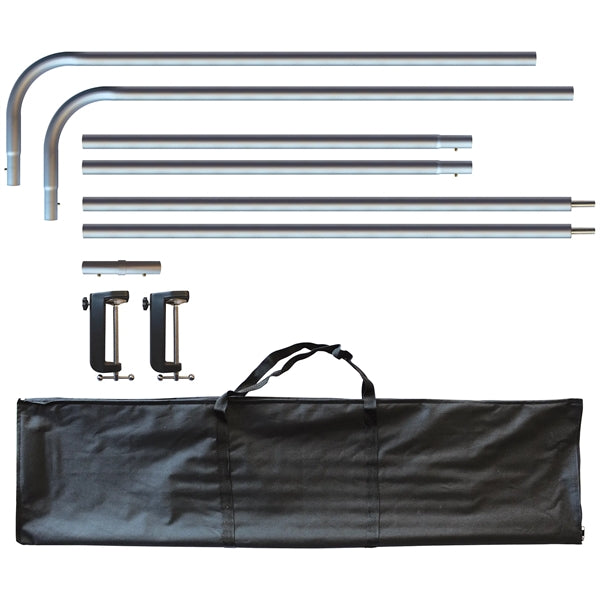 6' Table Top Hardware & Medium Banner Kit