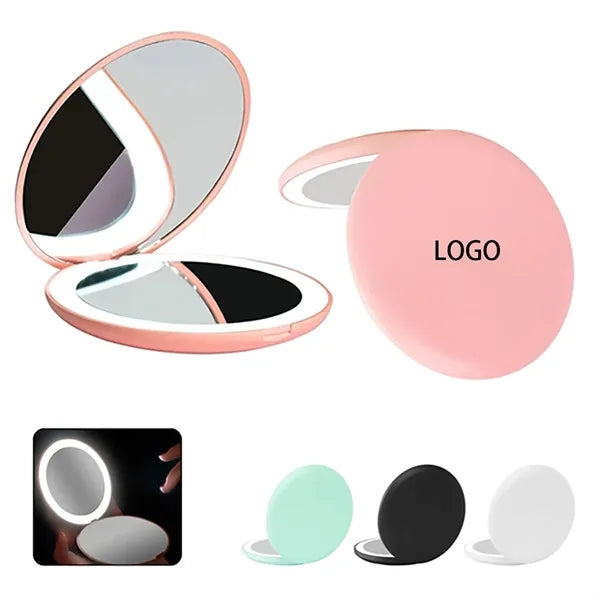 Lighted Travel Makeup Mirror