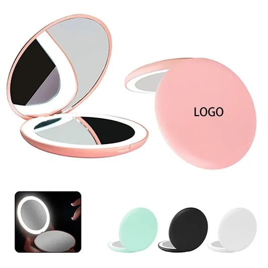 Lighted Travel Makeup Mirror
