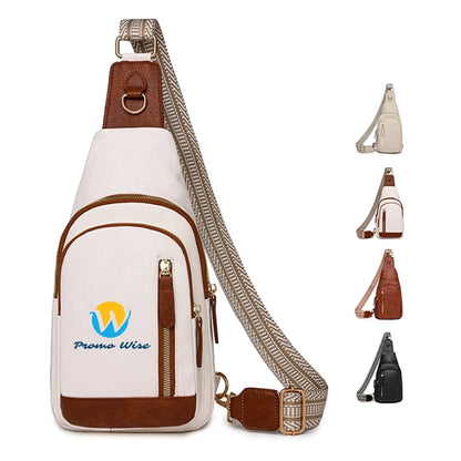 Crossbody Sling Leather Travel Bags Backpack for Women