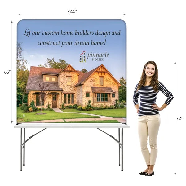 6' Table Top Hardware & Large Banner Kit