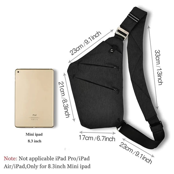 Anti-theft Crossbody Shoulder Sling Bag
