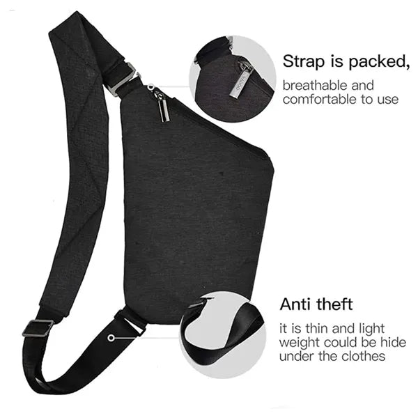Anti-theft Crossbody Shoulder Sling Bag