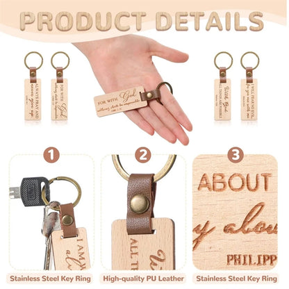 Wooden Key Chain