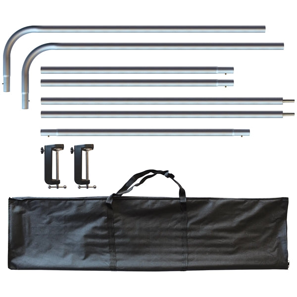 8' Table Top Hardware & Large Banner Kit