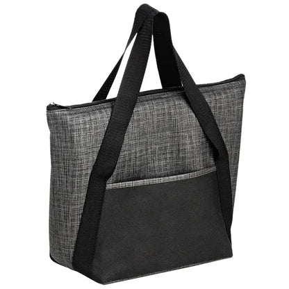 Insulated Tweed Look Non-Woven Tote Bag - Color Evolution
