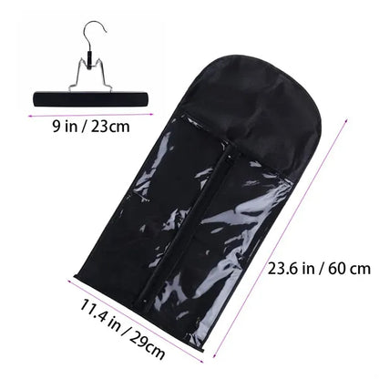 Hair Extension Bag with Hanger