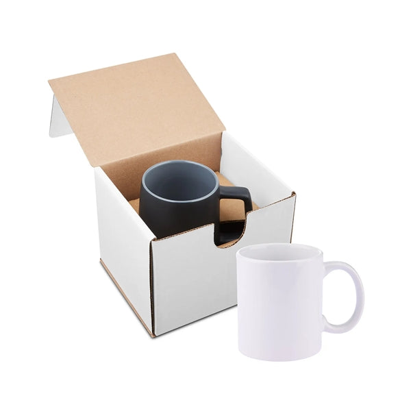 11oz Basic C Handle Ceramic Mug In Mailer