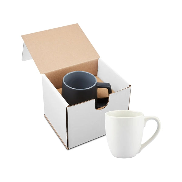 15oz Bistro Style Ceramic Mug Gift Set