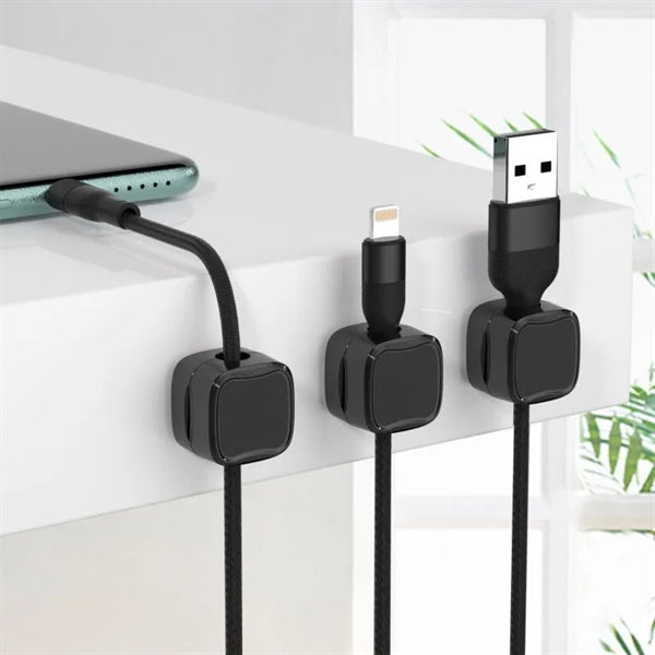 6 Pack Magnetic Cord Organizer Set