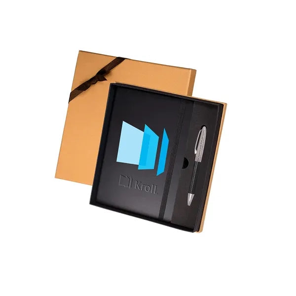 Leeman Tuscany Journal And Pen Gift Set