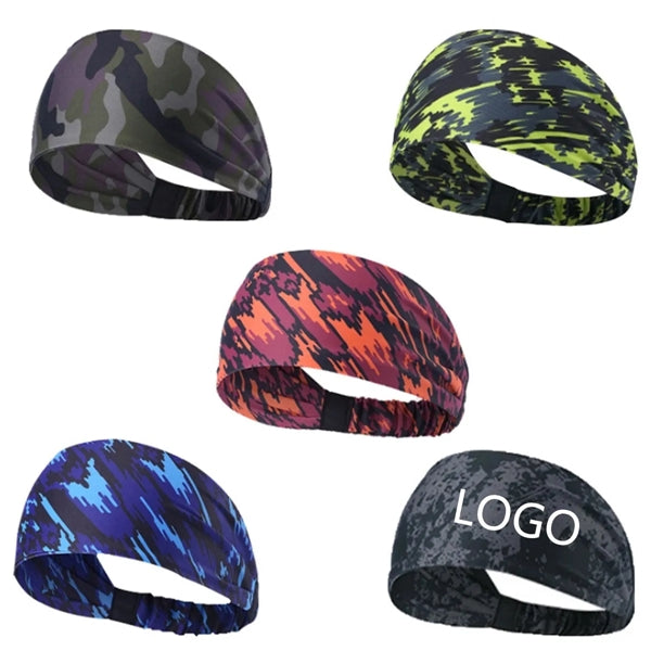 Microfiber Hair Band With Logo