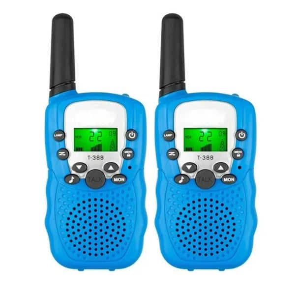 2Pcs T-388 Rechargeable Walkie Talkie