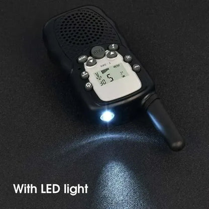 2Pcs T-388 Rechargeable Walkie Talkie