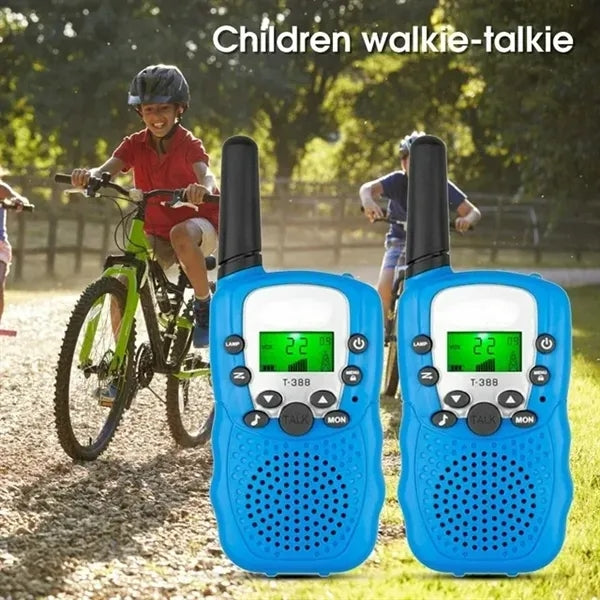 2Pcs T-388 Rechargeable Walkie Talkie