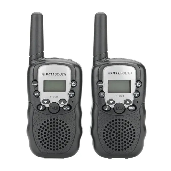 2Pcs T-388 Rechargeable Walkie Talkie