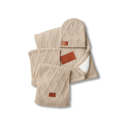 Leeman Trellis Knit Gift Set