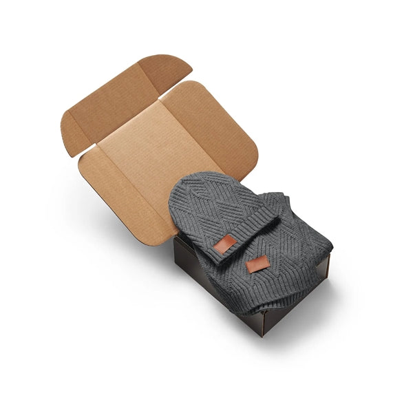 Leeman Trellis Knit Bundle And Go Gift Set