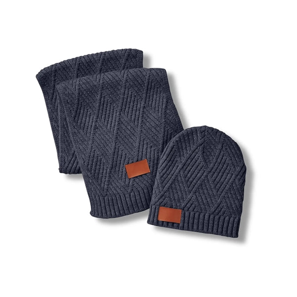 Leeman Trellis Knit Bundle And Go Gift Set