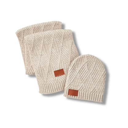 Leeman Trellis Knit Bundle And Go Gift Set
