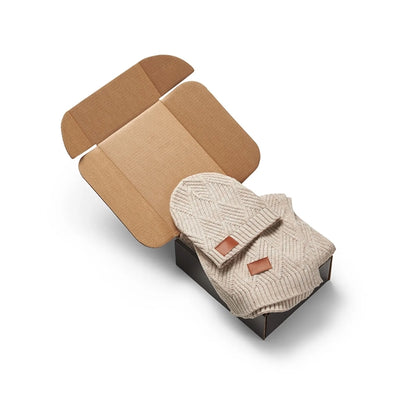 Leeman Trellis Knit Bundle And Go Gift Set