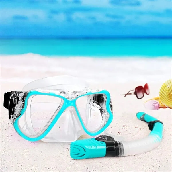 Dry Snorkel Set/Professional Snorkeling Gear