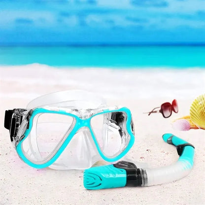 Dry Snorkel Set/Professional Snorkeling Gear