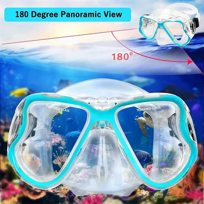 Dry Snorkel Set/Professional Snorkeling Gear
