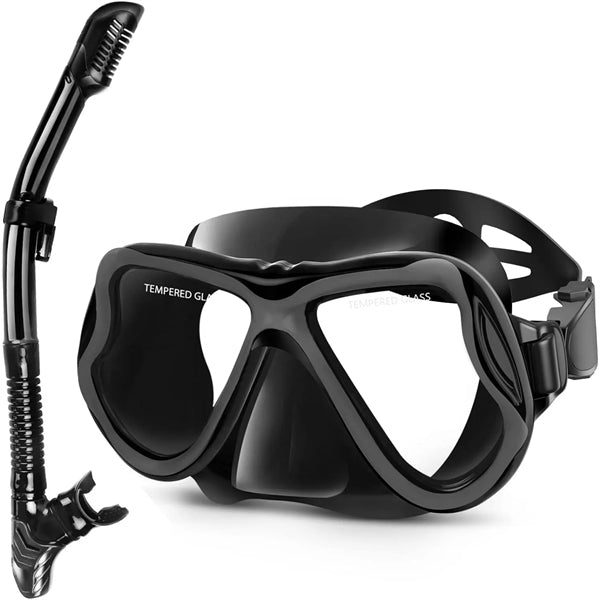 Dry Snorkel Set/Professional Snorkeling Gear