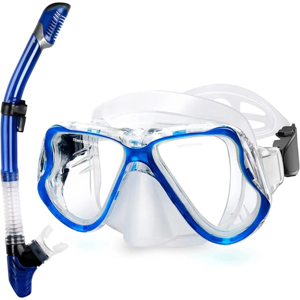 Dry Snorkel Set/Professional Snorkeling Gear