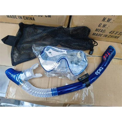 Dry Snorkel Set/Professional Snorkeling Gear
