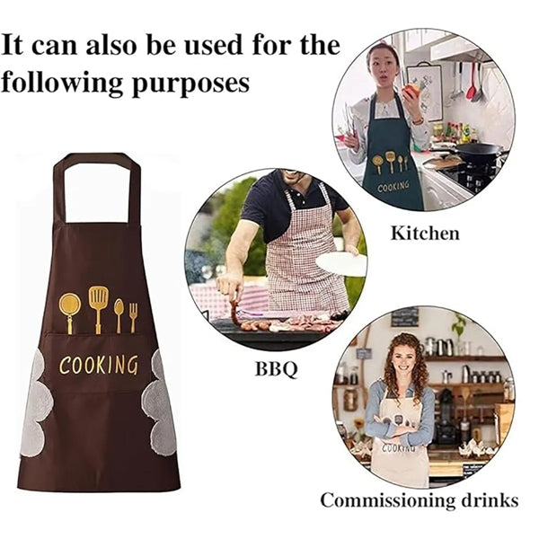 Waterproof and Oil Proof Cooking Apron