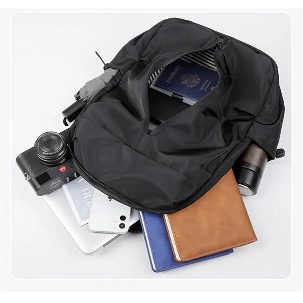 Waterproof Travel Laptop Backpack with USB Charging Port