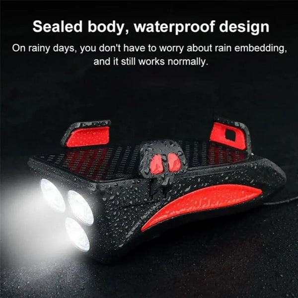 Multifunctional bicycle headlight holder power bank