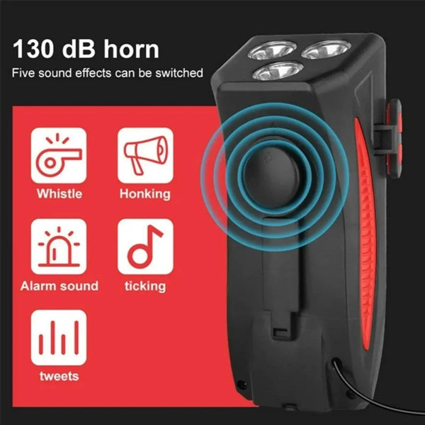 Multifunctional bicycle headlight holder power bank