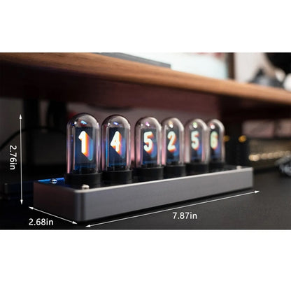 Nixie Tube Ips Vintage Digital Alarm Clock