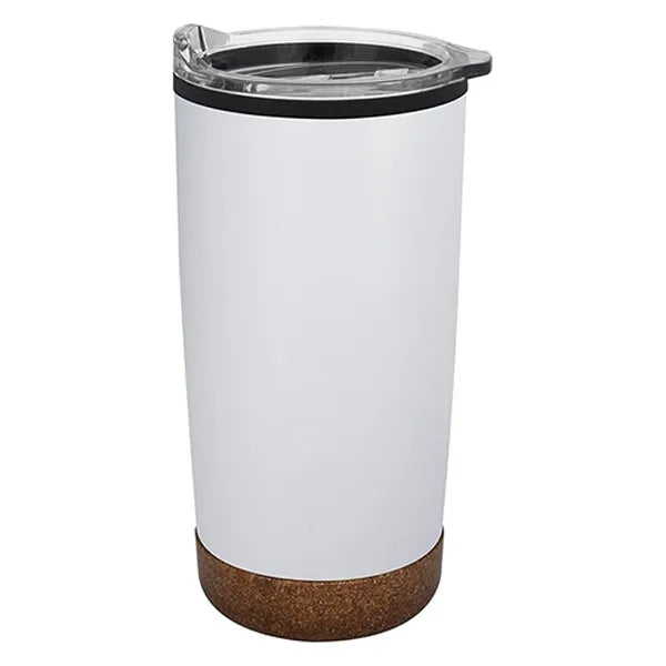 20 Oz. Full Color Cork Bottom Stainless Steel Tumbler