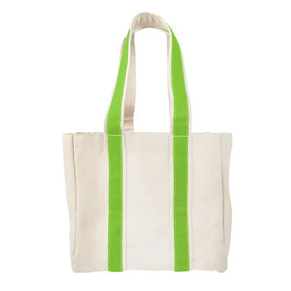 Canvas Wine Bottle Tote Bag